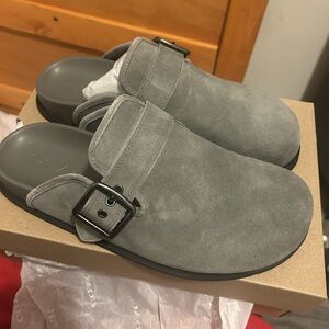 Gray Coach Men's Slip-On Shoes
